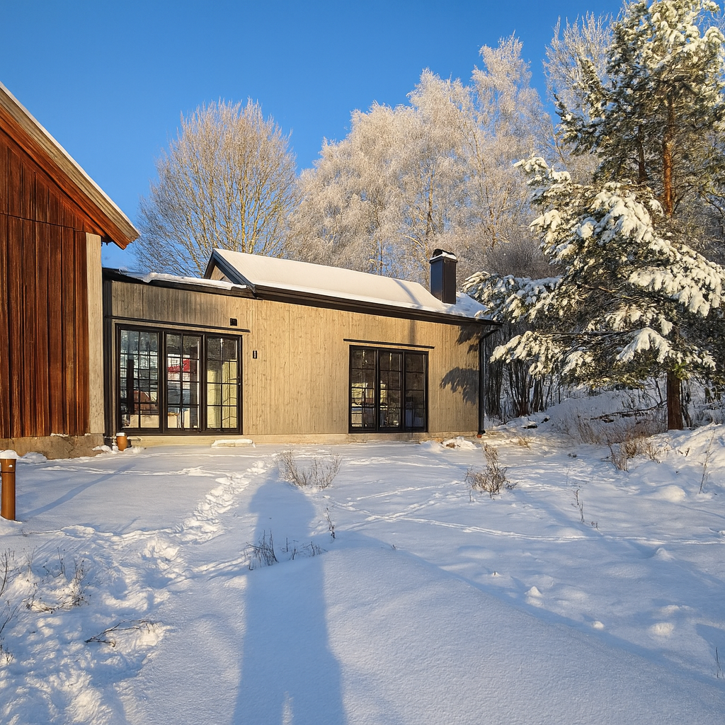 Modern Tillbyggnad - Vy 2